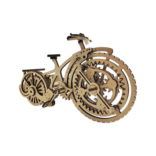 3D ECO Wooden Bicycle Model Kit Mechanical Model to Build -Best DIY Toys for Boys and Girls